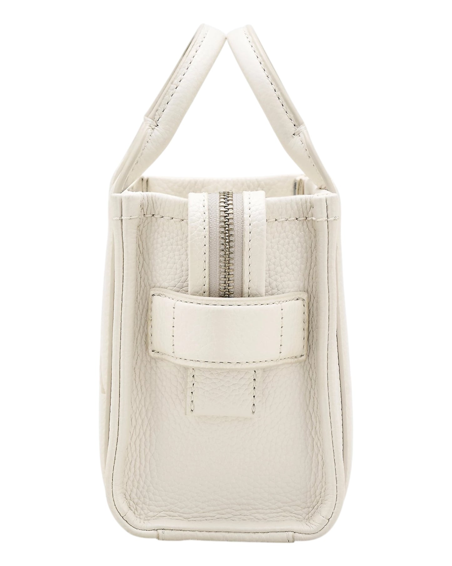 MARC JACOBS LEATHER CROSSBODY IN PELLE BIANCA
