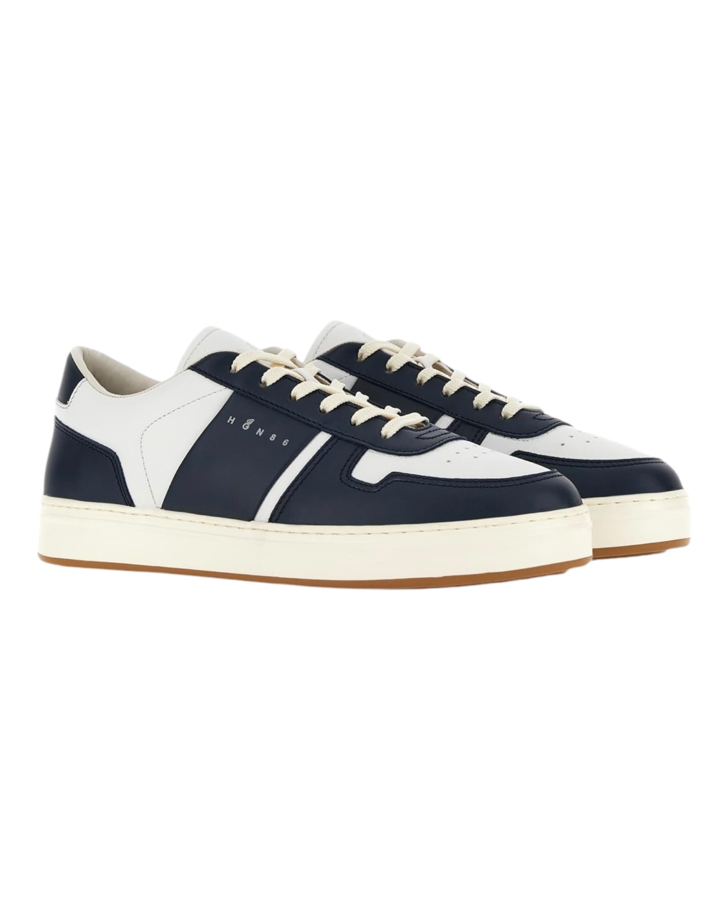 HOGAN 6680HXM PELLE BLU/BIANCA