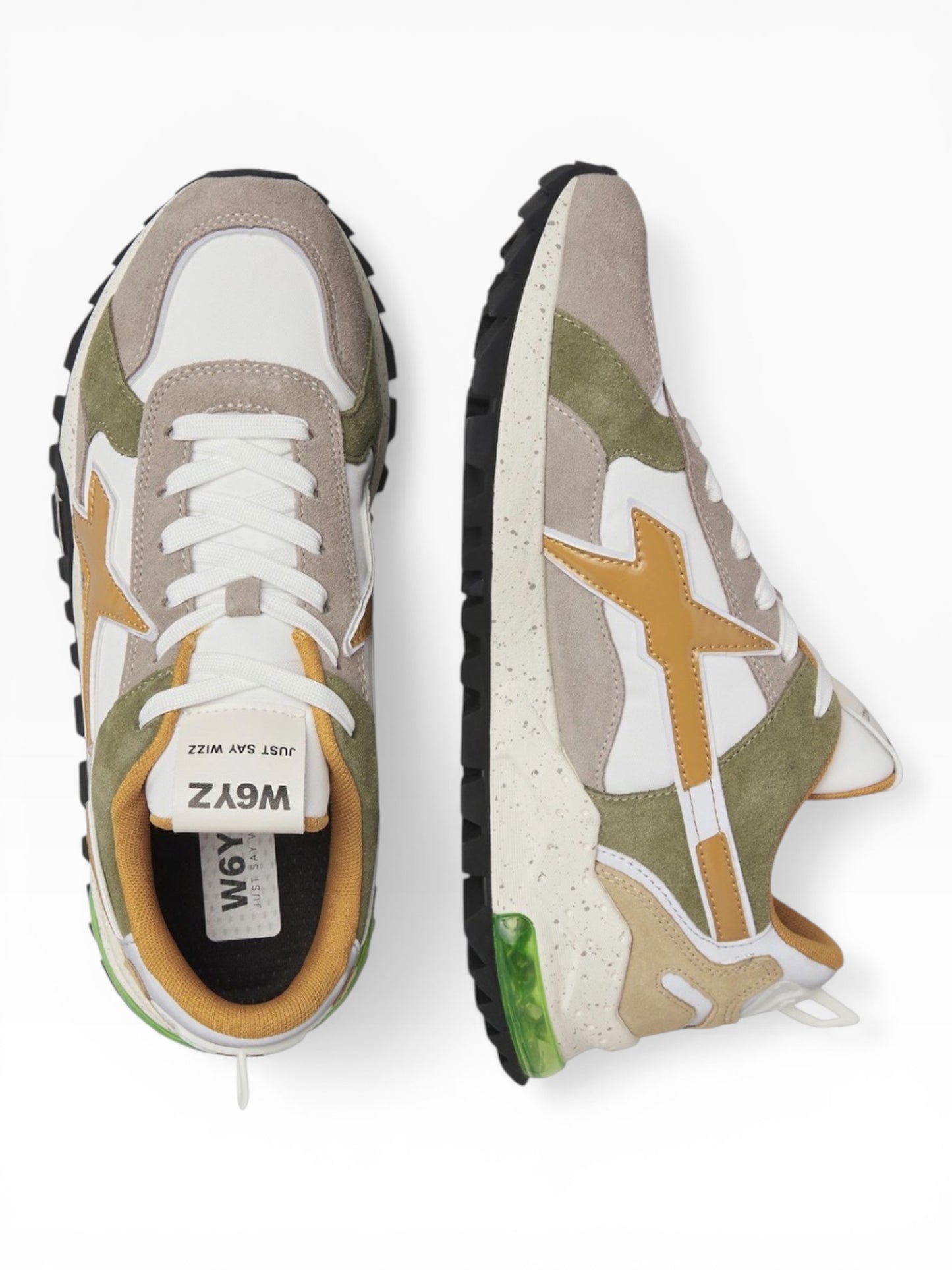 W6YZ BREEZE SUEDE 1D23 BEIGE/ VERDE