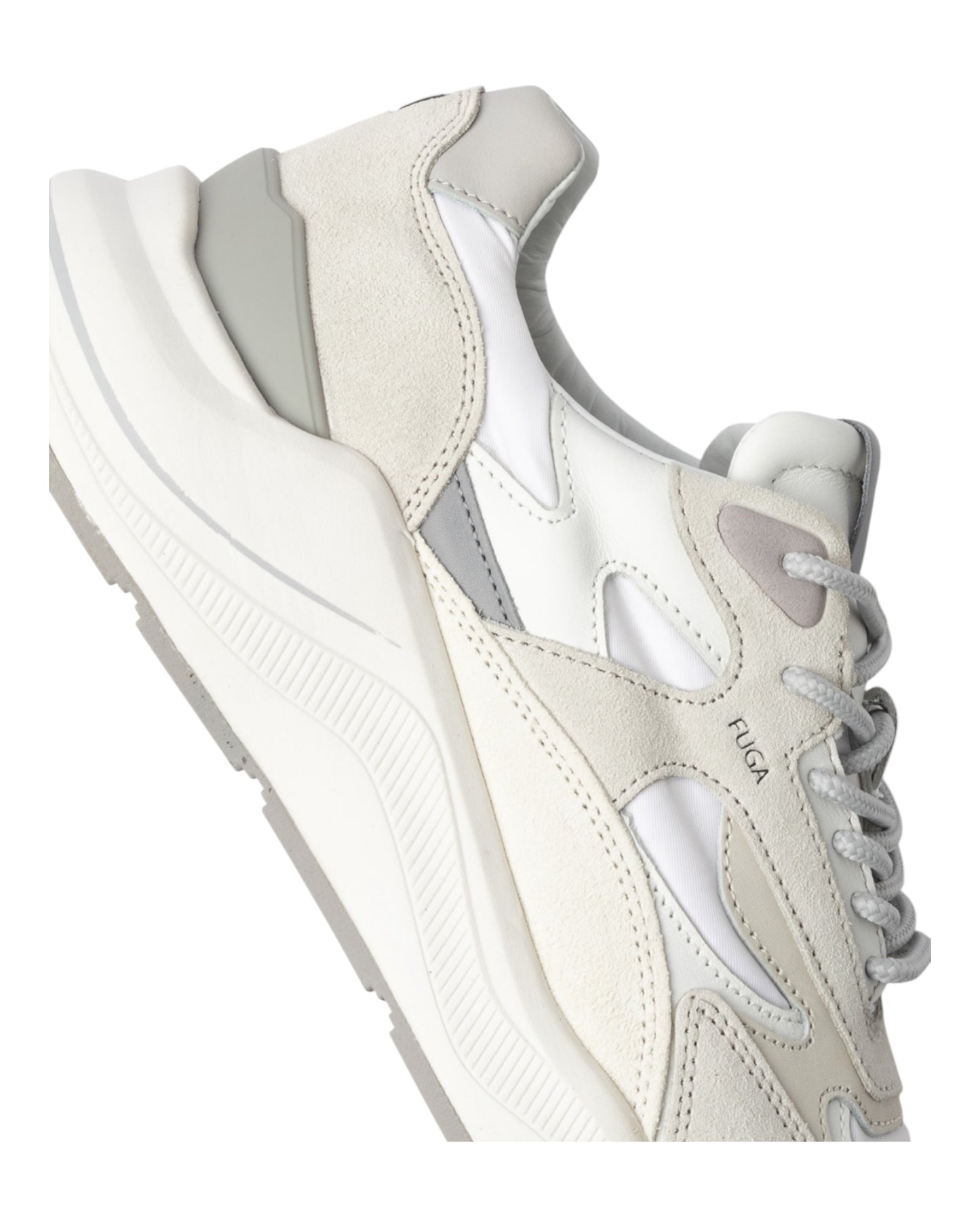 DATE FUGA NYLON CAMOSCIO E TESSUTO BIANCO