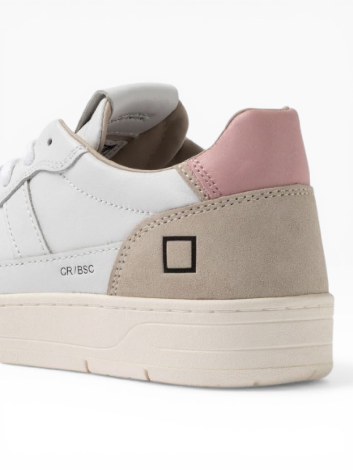 DATE COURT 2 BASIC WHITE/PINK