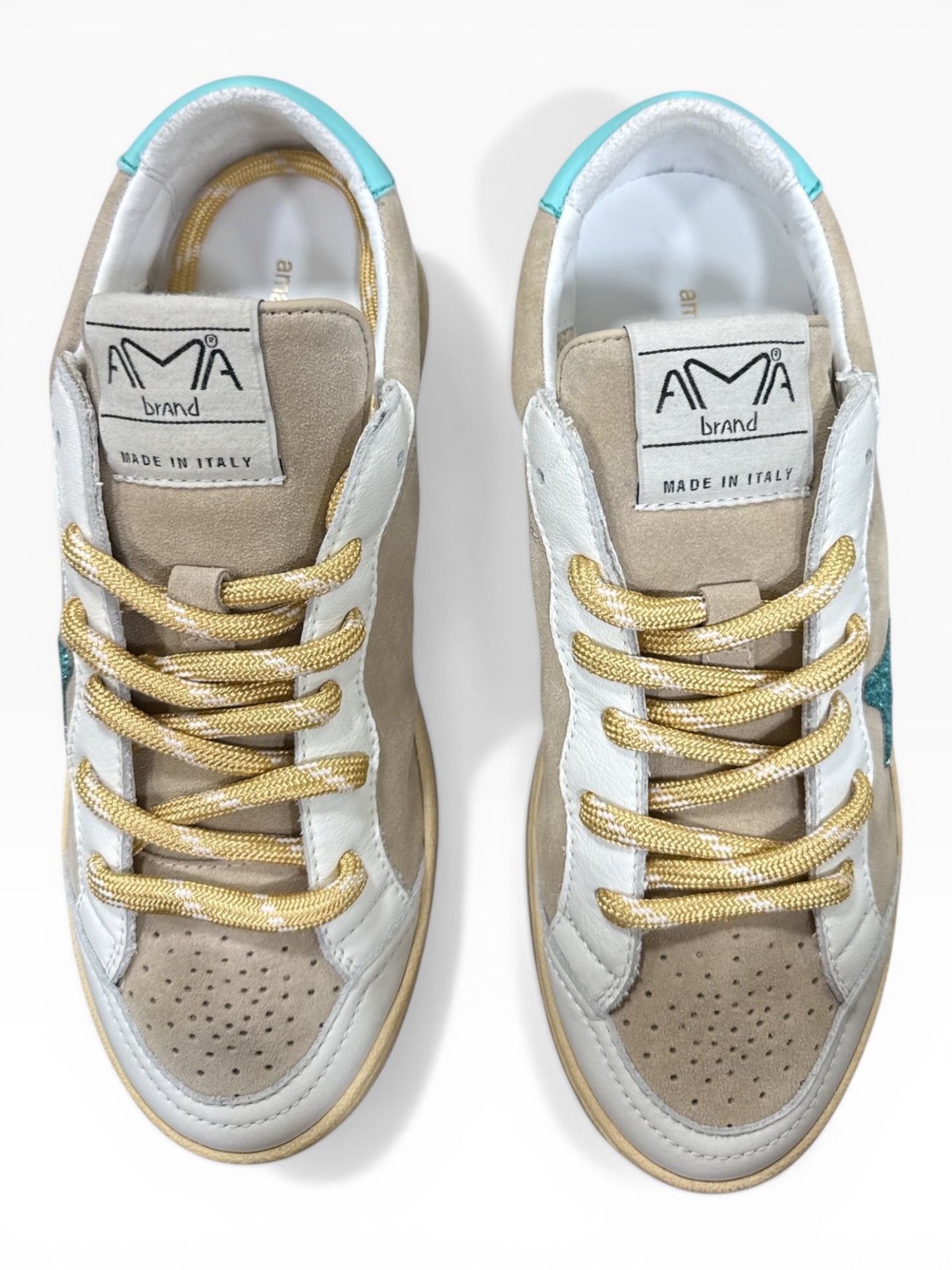 AMA BRAND 4562 SUN BIANCO/BEIGE/AZZURRO