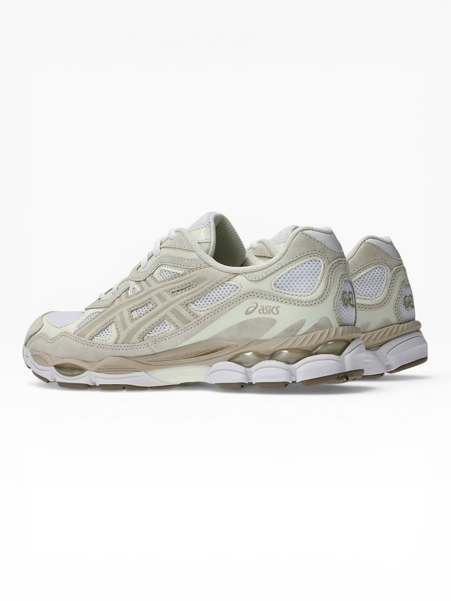 ASICS GEL NYC 102 BEIGE BIANCO