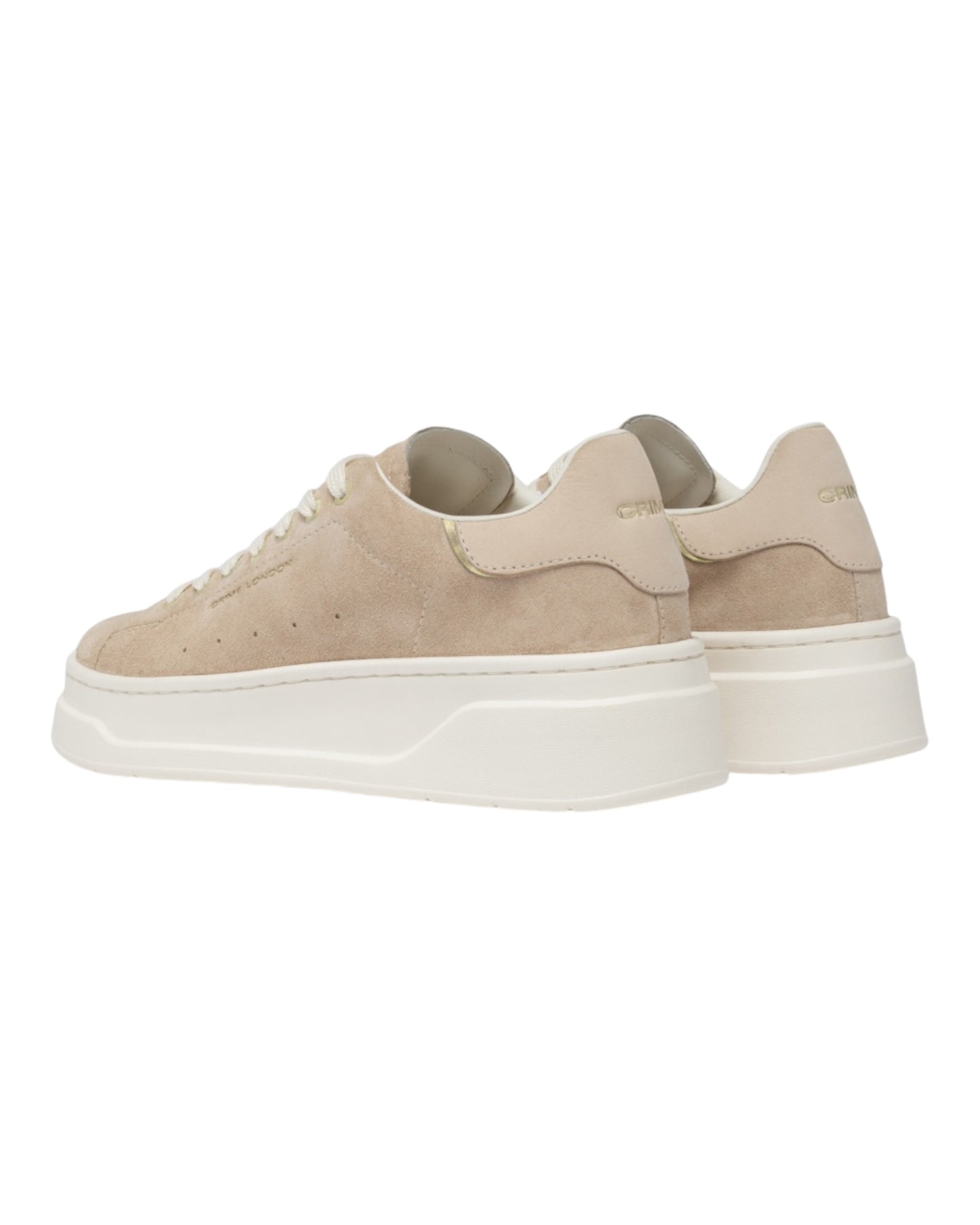 CRIME LONDON SONIK IN CAMOSCIO BEIGE