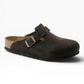 BIRKENSTOCK BOSTON SOFT 660463 MOCCA MARRONE