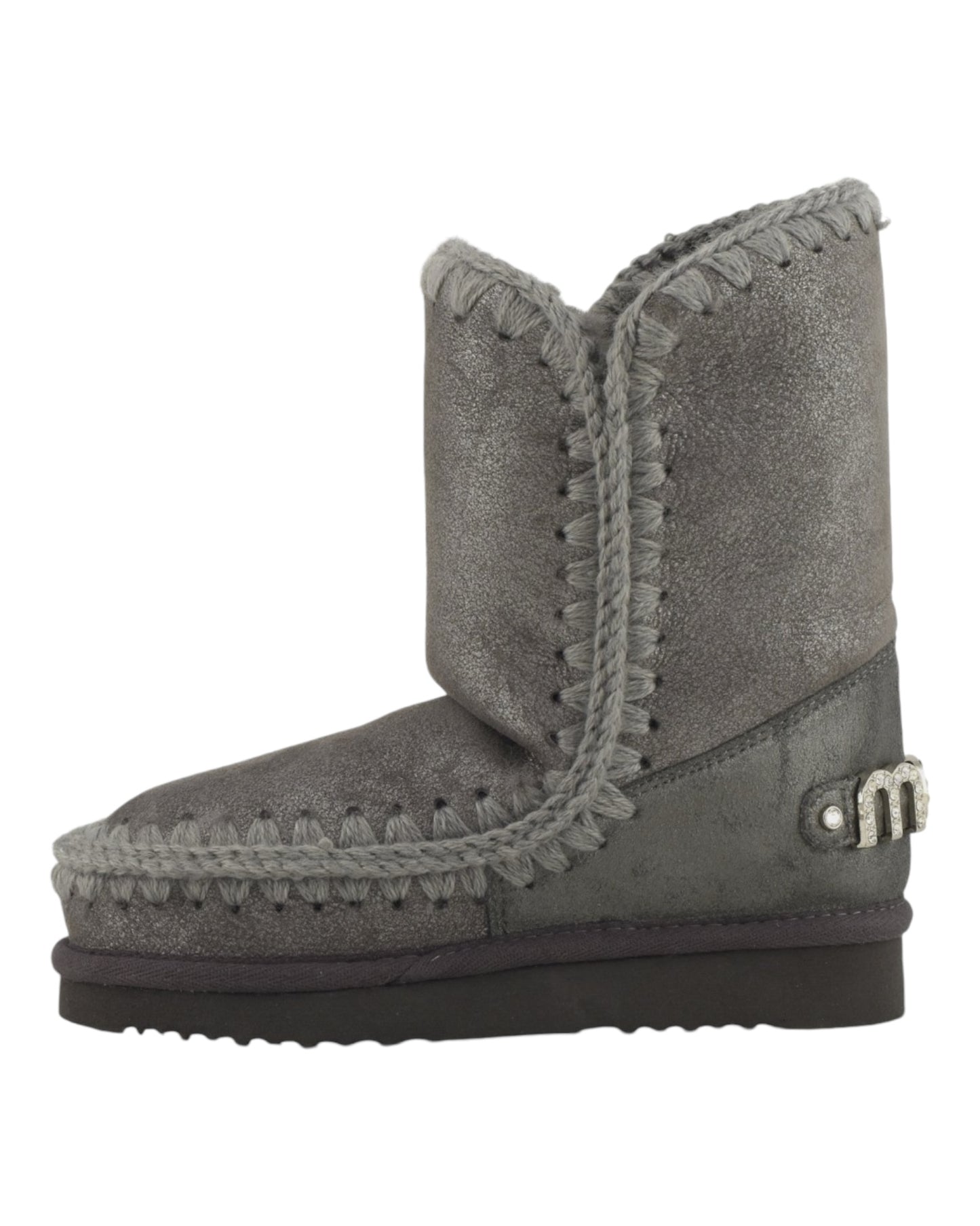 MOU ESKIMO 24 1037B WHITE RINESTONES LOGO DUIRO