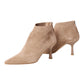 OVYE' AT7100 STILETTO A OUNTA IN CAMOSCIO BEIGE