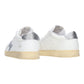 AMA BRAND 4112 SUN IN PELLE BIANCA/ARGENTO
