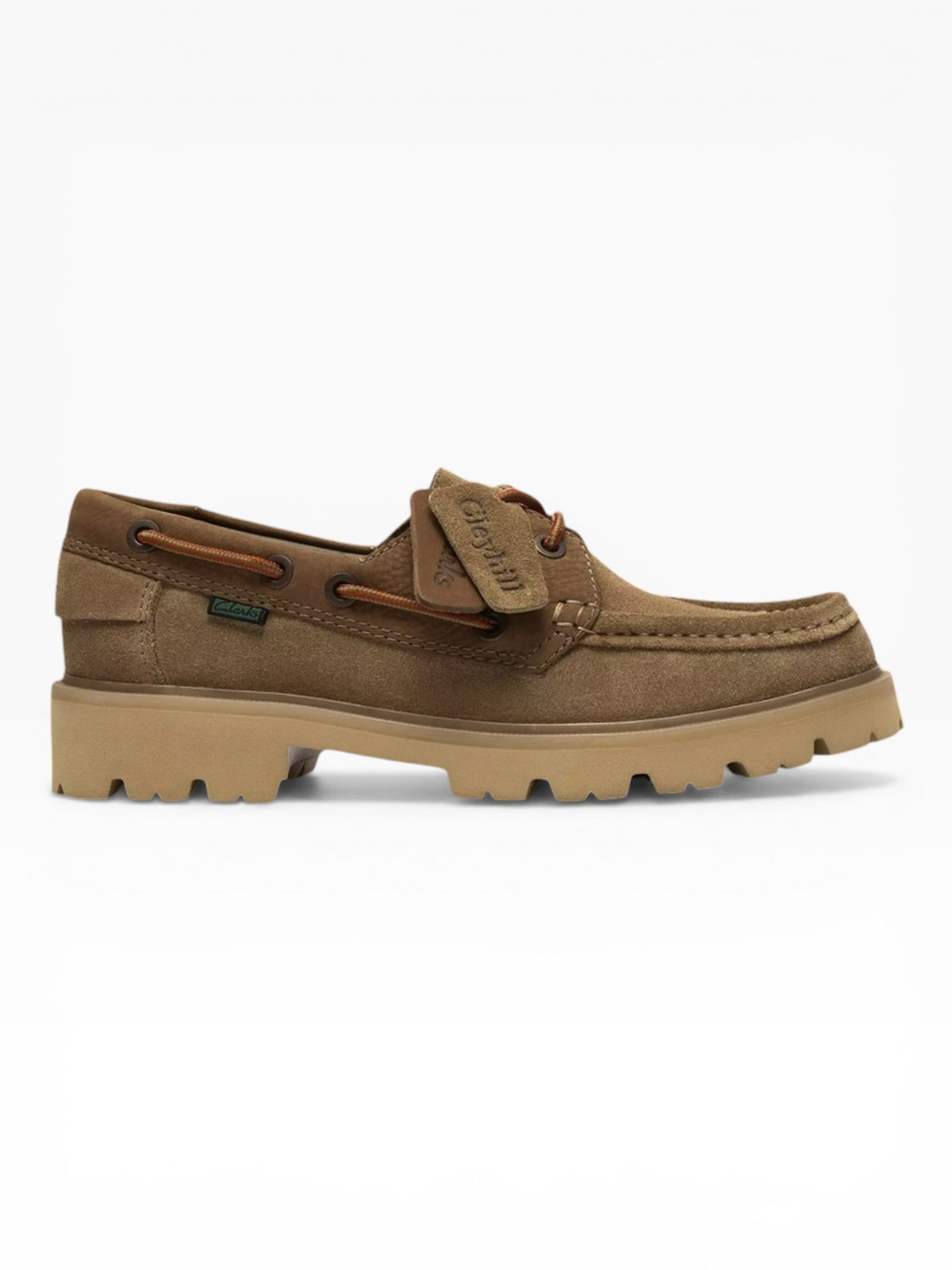 CLARKS CLEYHILL BOAT BEIGE