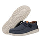 HEY DUDE WALLY WASHED IN CANVAS BLU