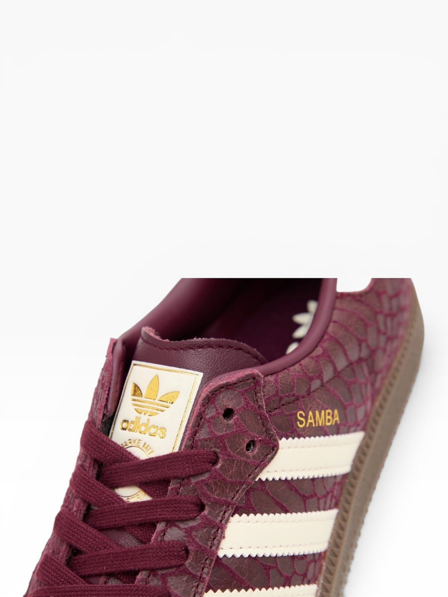ADIDAS SAMBA PITONATO I3979 BORDEAUX