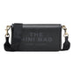 MARC JACOBS THE LEATHER MINI IN PELLE NERA