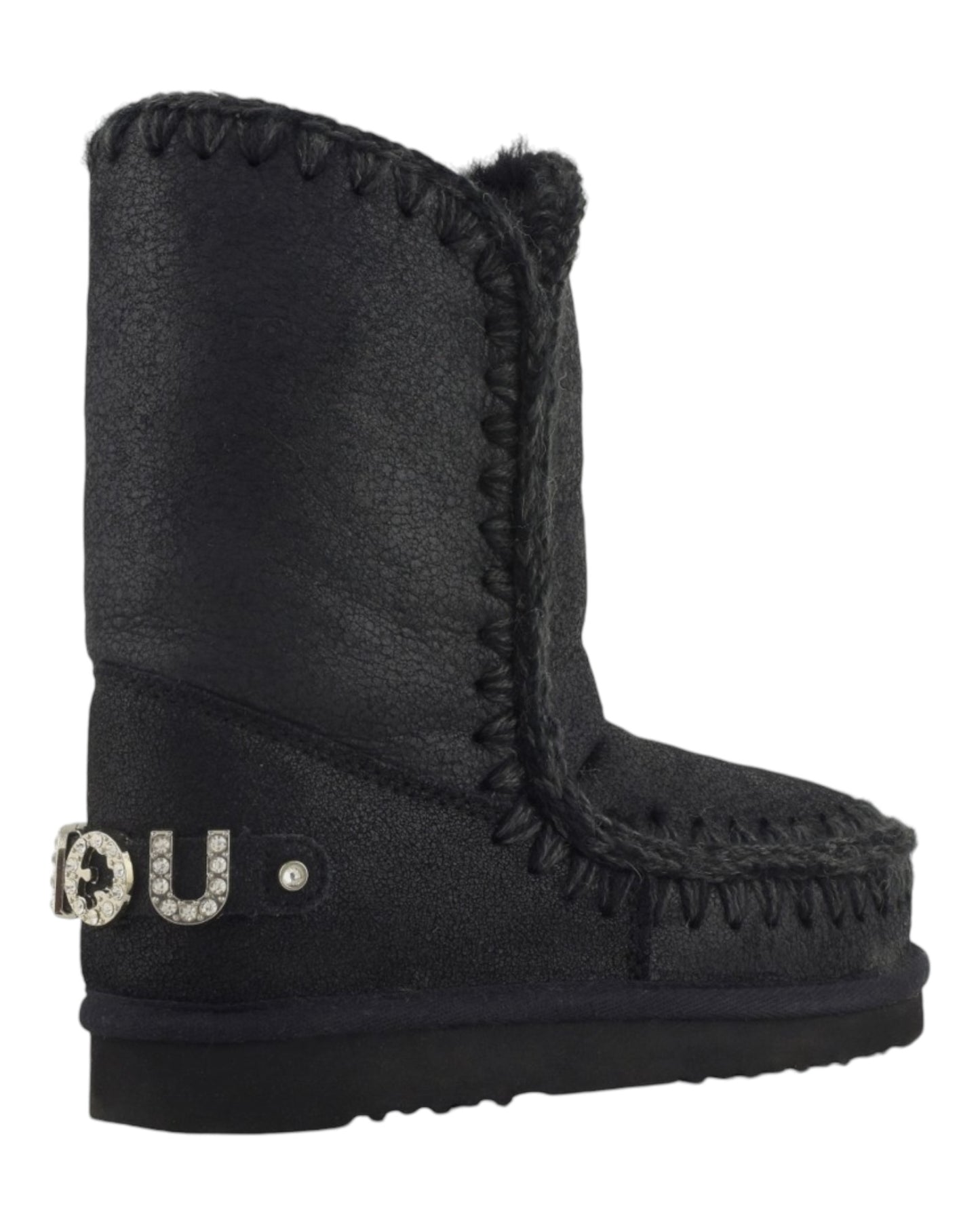 MOU ESKIMO 24 1037B WHITE RINESTONES LOGO CBKG