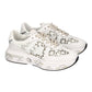 PREMIATA CASSIE 7385 IN PELLE TRAFORATA BIANCA