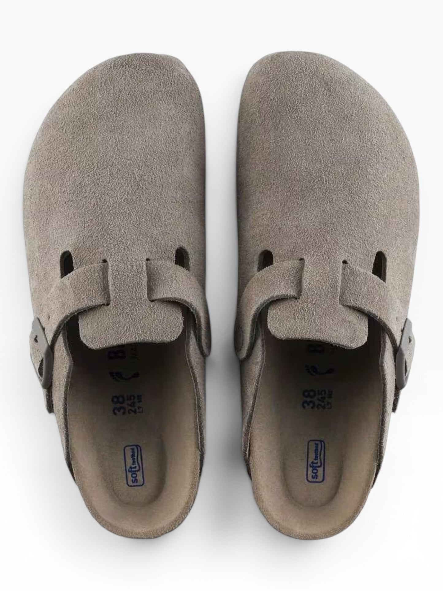 BIRKENSTOCK BOSTON 1020526 STONECOIN GRIGIO