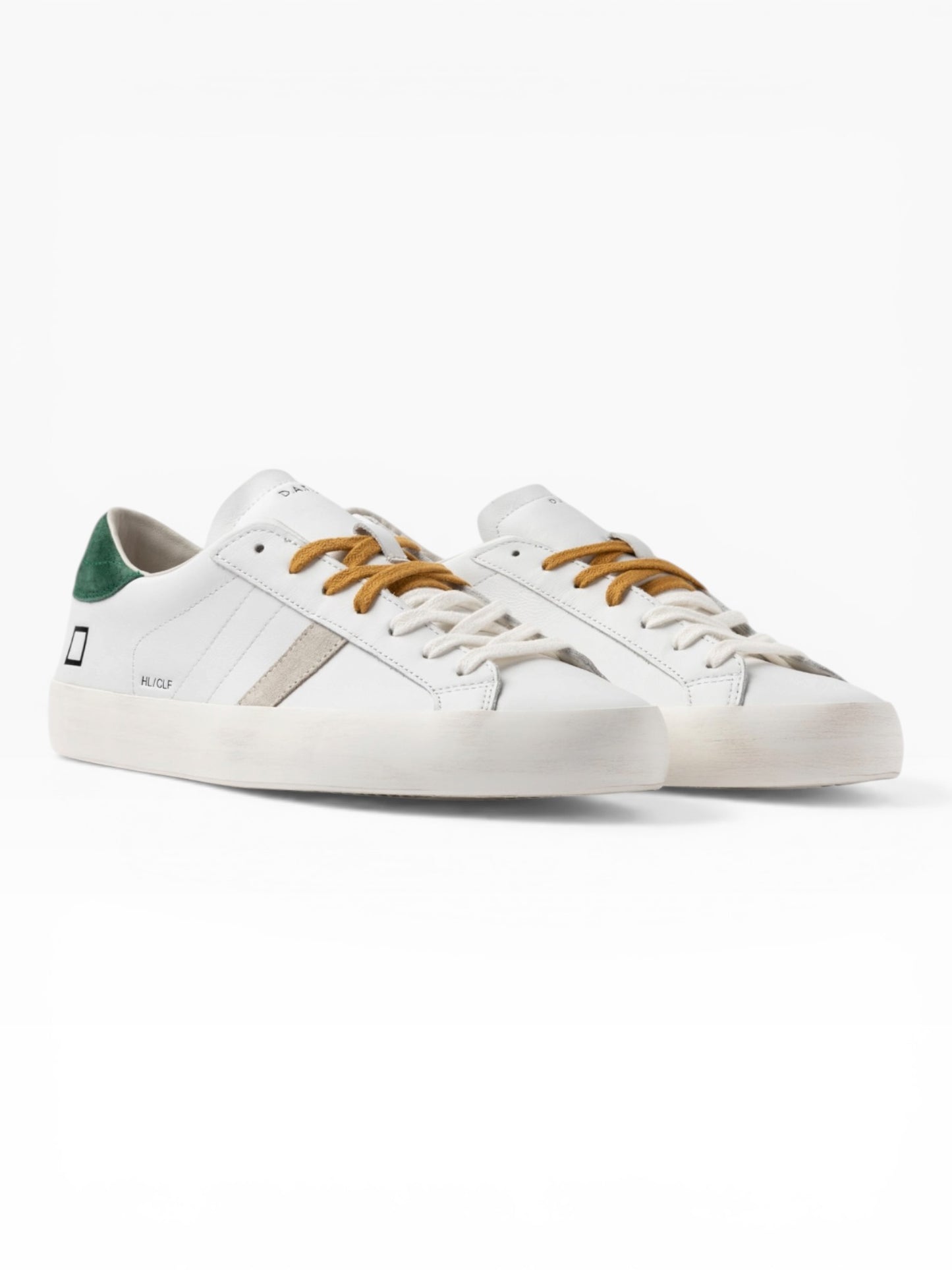 DATE HILL LOW CALF WHITE/GREEN