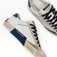 CRIME LONDON DISTRESSED 19003 BIANCO/BLU