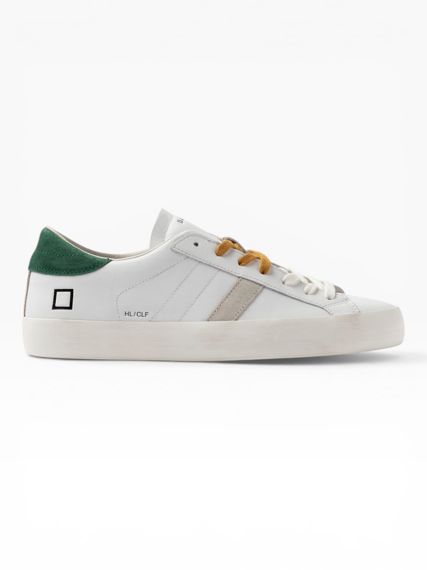 DATE HILL LOW CALF WHITE/GREEN