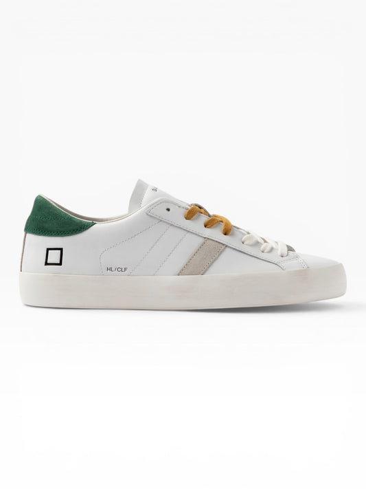 DATE HILL LOW CALF WHITE/GREEN