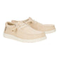 HEY DUDE WALLY SOX IN TESSUTO BEIGE