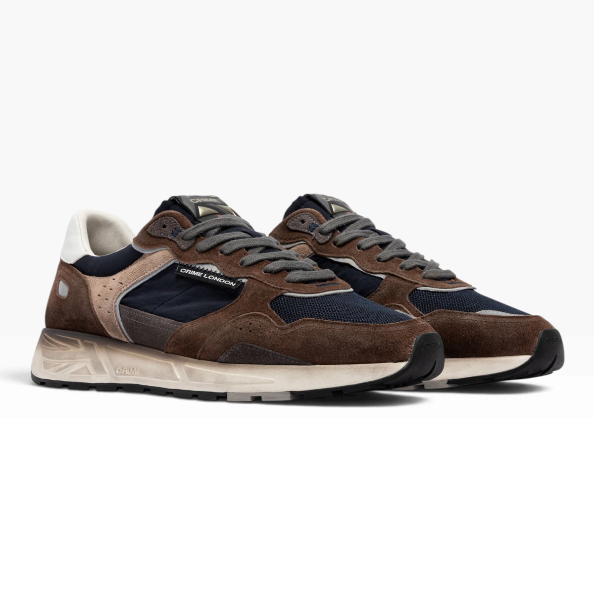 CRIME LONDON RUSH 10601 MARRONE/BLU
