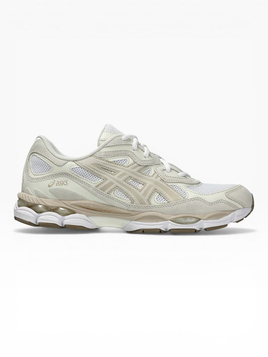ASICS GEL NYC 102 BEIGE BIANCO