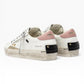 CRIME LONDON SK8 DELUXE 25103 BIANCO/ROSA