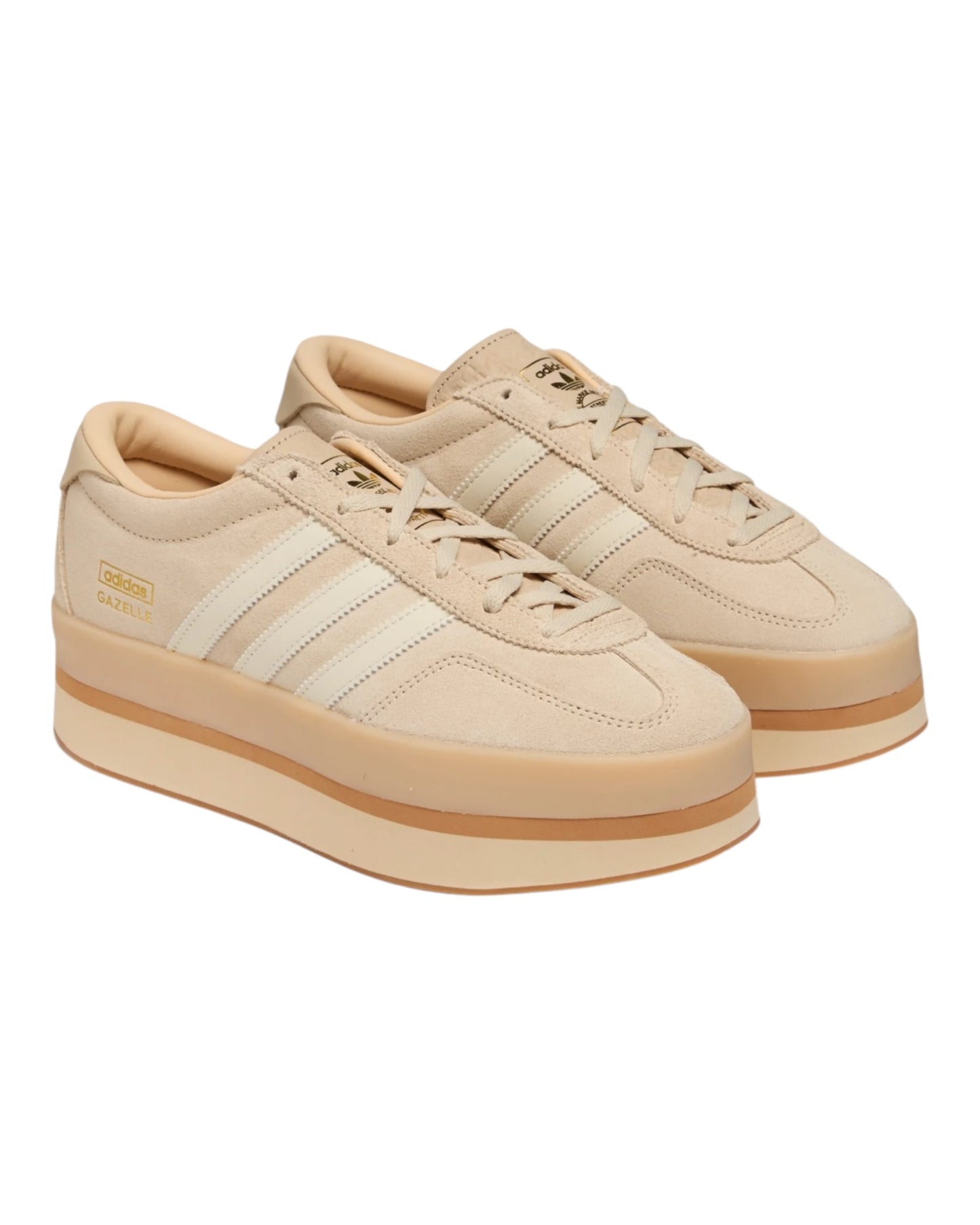ADIDAS GAZELLE STACK BEIGE