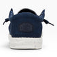 HEY DUDE WALLY STR CANVAS 410 NAVY