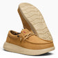 HEY DUDE WALLY COMF WORN 2LS BONE BROWN