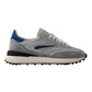 DATE ATHLETA IN CAMOSCIO E TESUUTO GRIGIO TALLONCINO BLU