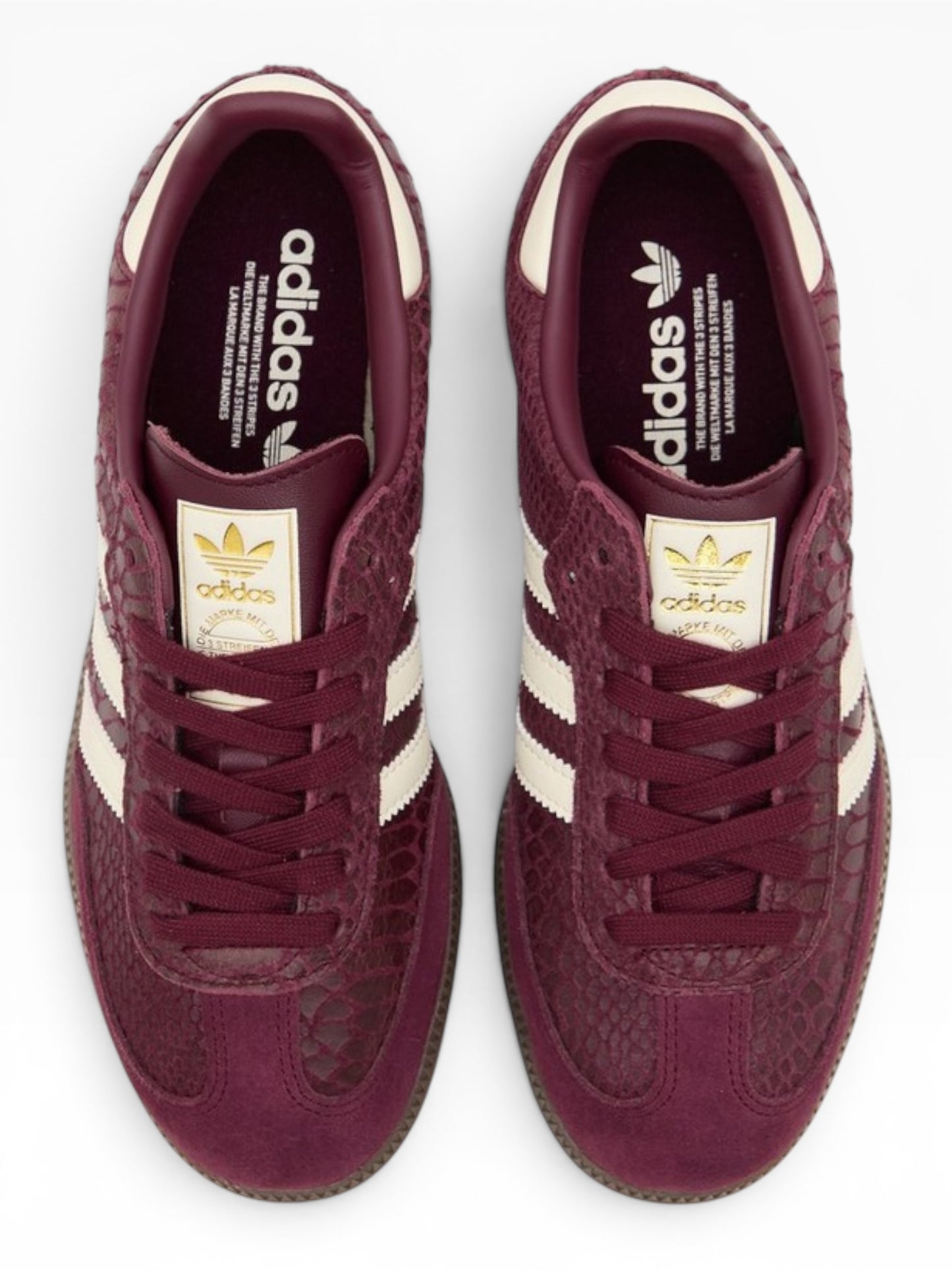 ADIDAS SAMBA PITONATO I3979 BORDEAUX