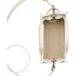MARC JACOBS LEATHER CROSSBODY IN PELLE BIANCA
