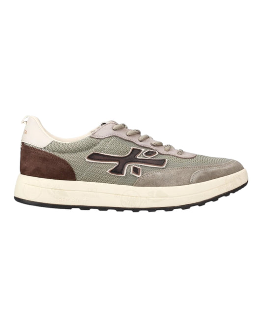 PREMIATA NOUS 6855 INCAMOSCIO/TESSUTO VERDE