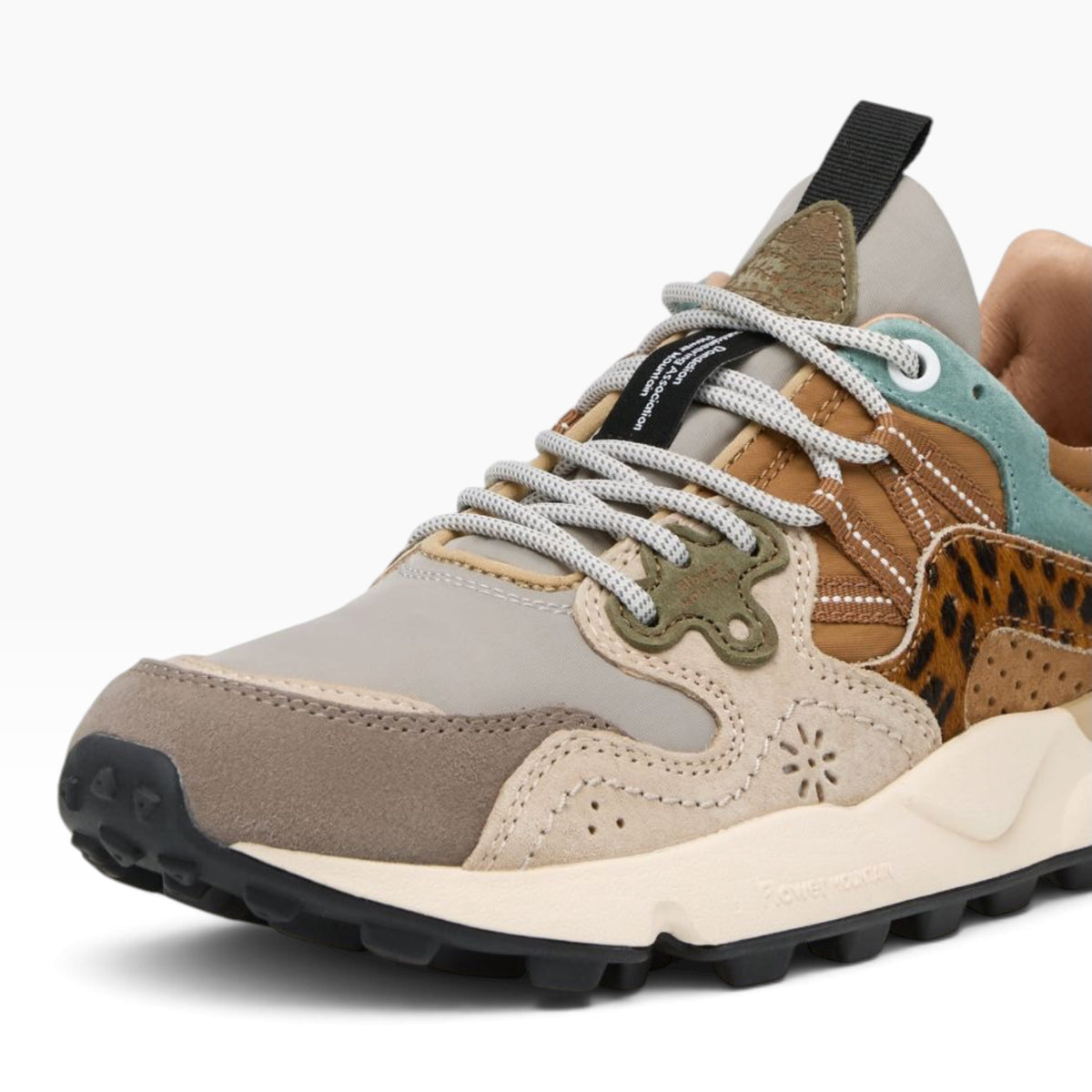 FLOWER MOUNTAIN YAMANO 3D21 GRIGIO/LEOPARDATO