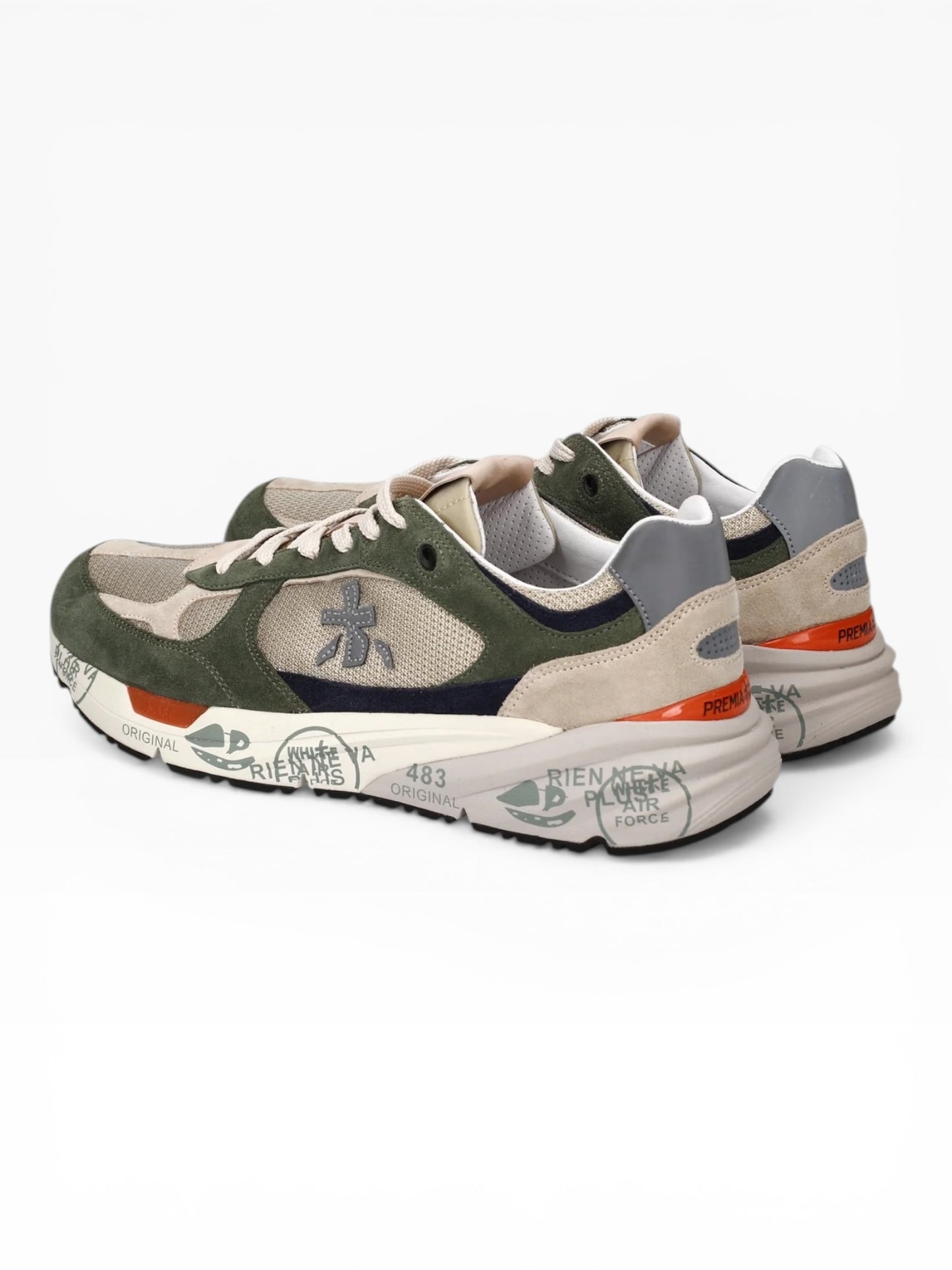 PREMIATA MASE 8015 VERDE/BEIGE