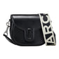 MARC JACOBS THE COVERED SADDLE IN PELLE NERA