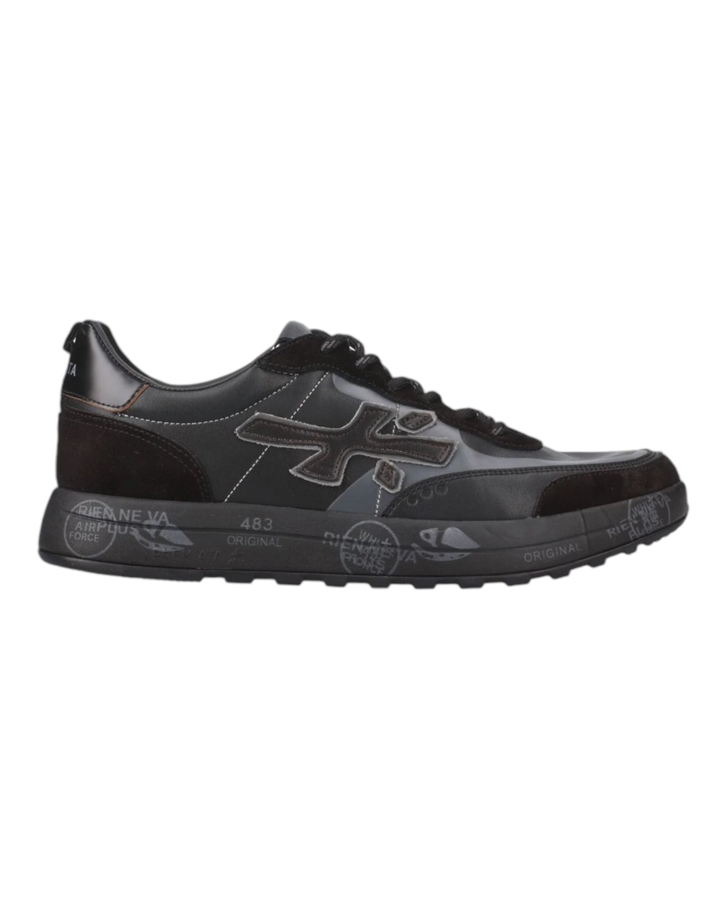 PREMIATA NOUS 6852 IN PELLE NERA