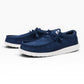 HEY DUDE WALLY STR CANVAS 410 NAVY