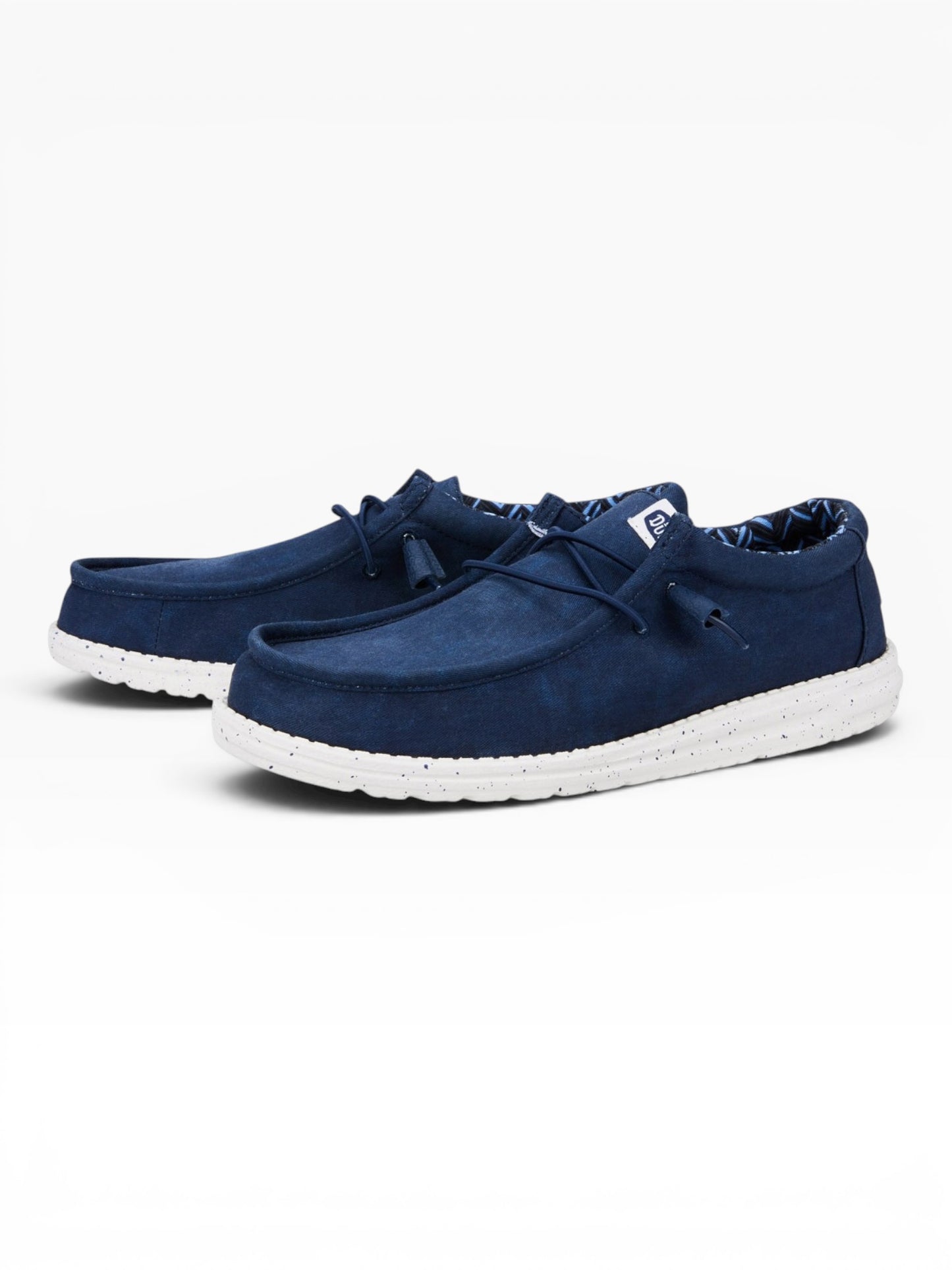 HEY DUDE WALLY STR CANVAS 410 NAVY