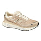 PREMIATA LAURYN 7486 IN CAMOSCIO E TELA A RETE ROSA