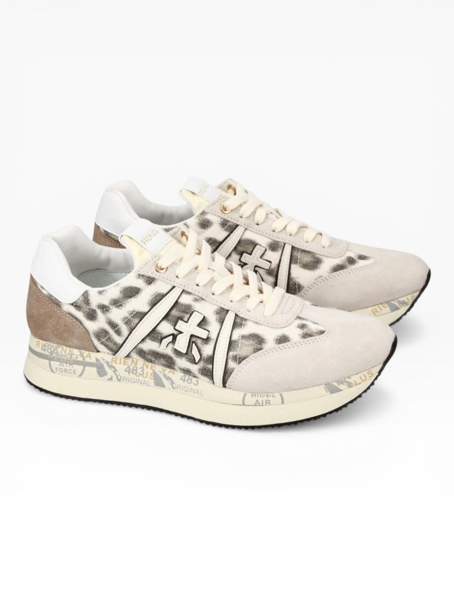 PREMIATA CONNIE 7362 BEIGE/BIANCA