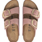 BIRKENSTOCK BIG BUCKLE IN NABUK ROSA