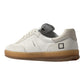 DATE SPORTY MONO IN PELLE E CAMOSCIO BEIGE FONDO MIELE