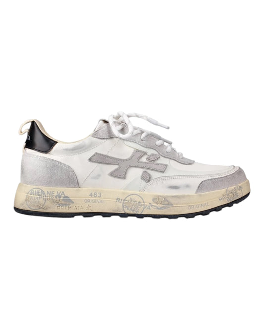 PREMIATA NOUS 6765 IN PELLE BIANCA