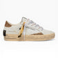 CRIME LONDON SK8 DELUXE 29102 BIANCO/ORO