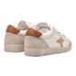 AMA BRAND 4133 SUN IN PELLE BIANCA TALLONCINO CUOIO