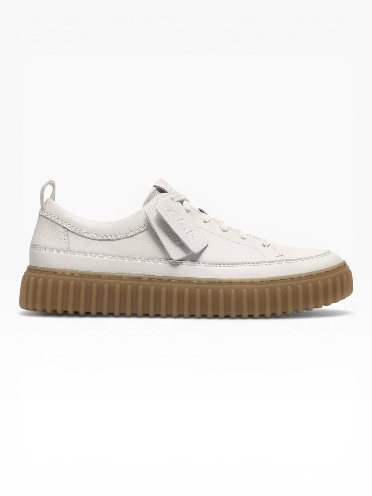 CLARKS TORHILL LACE BIANCO