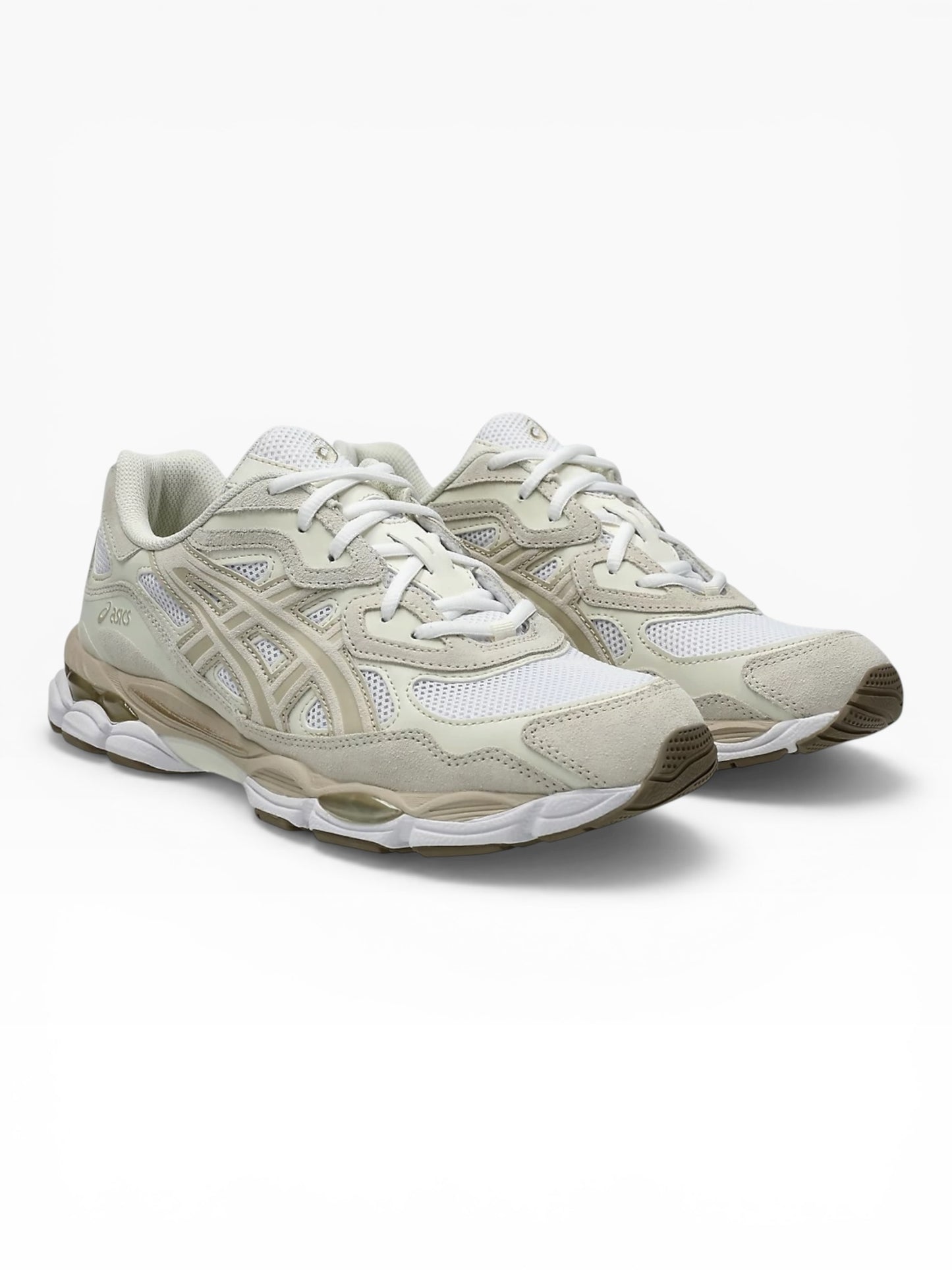 ASICS GEL NYC 102 BEIGE BIANCO