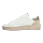 AMA BRAND 4048 PELLE BIANCA/ORO GLITTER